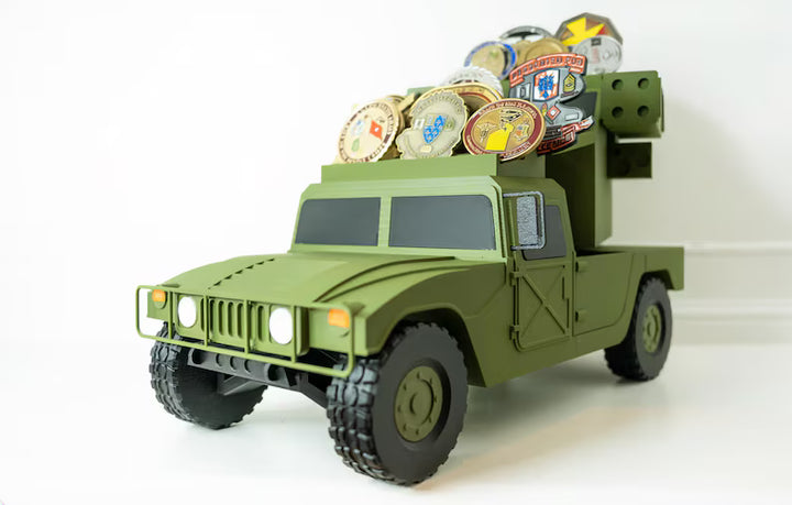 AN/TWQ-1 Avenger Coin Holder | ADA Military Desk Decor | Veteran Gift