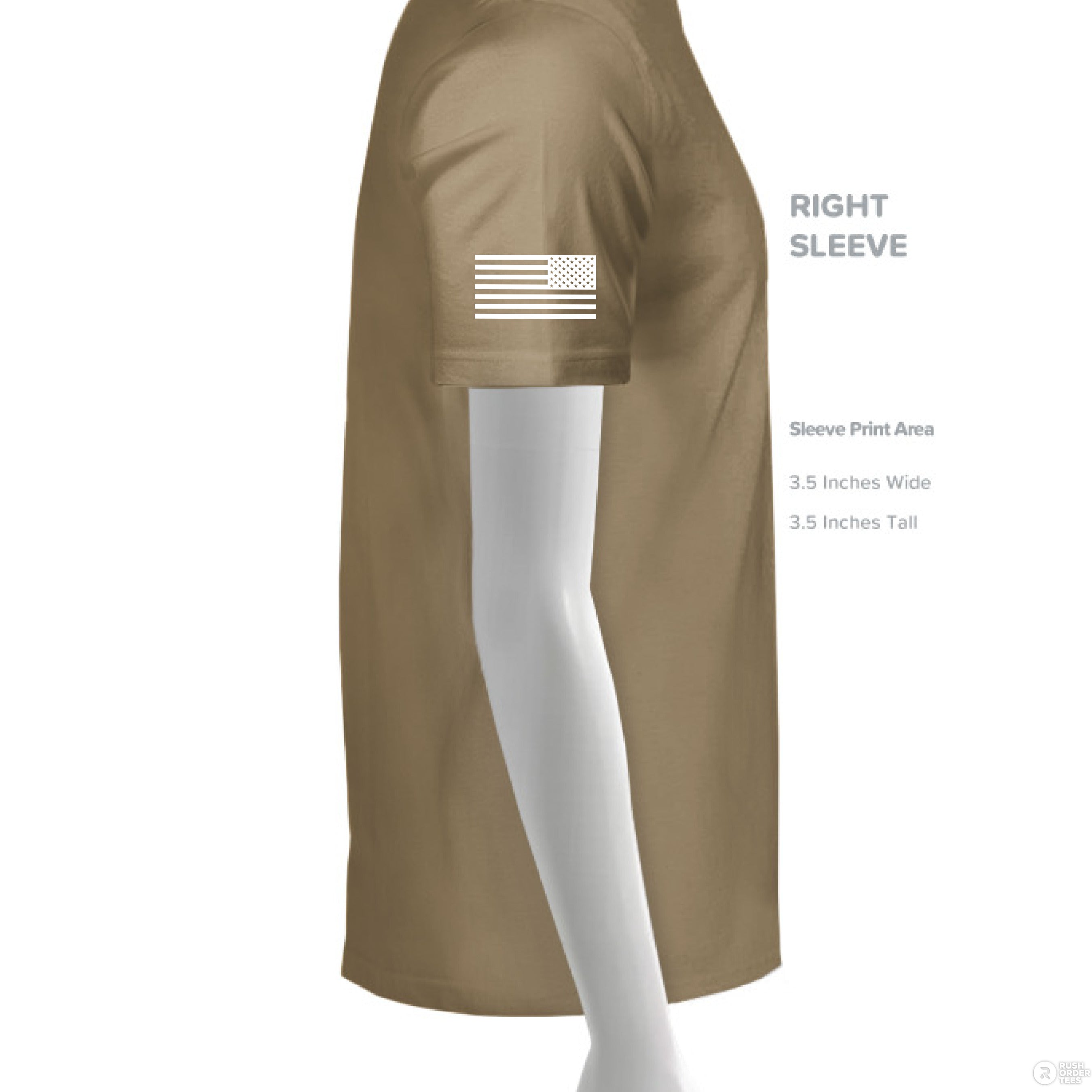 Coyote Brown - SLEEVE_RIGHT