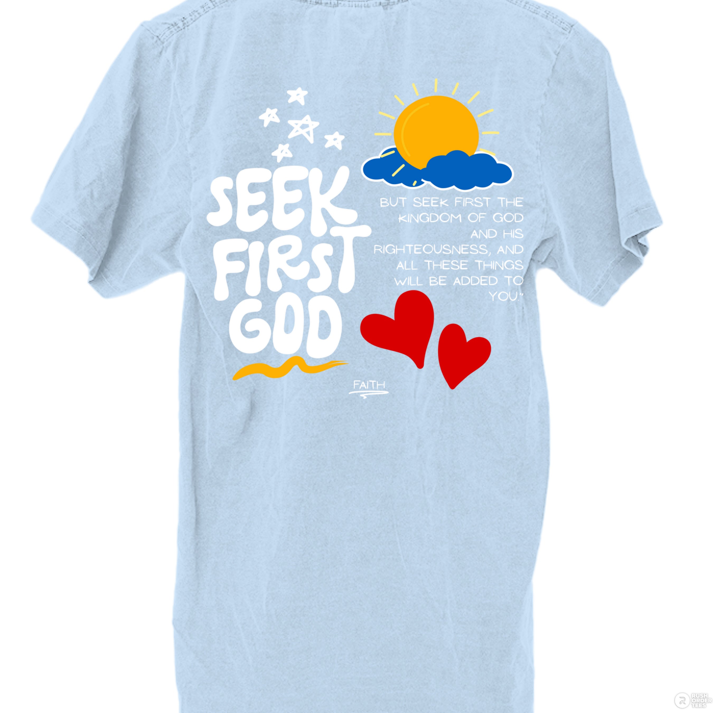 Sky Blue - BACK