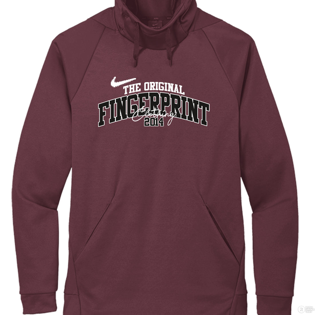 Team Dark Maroon - FRONT