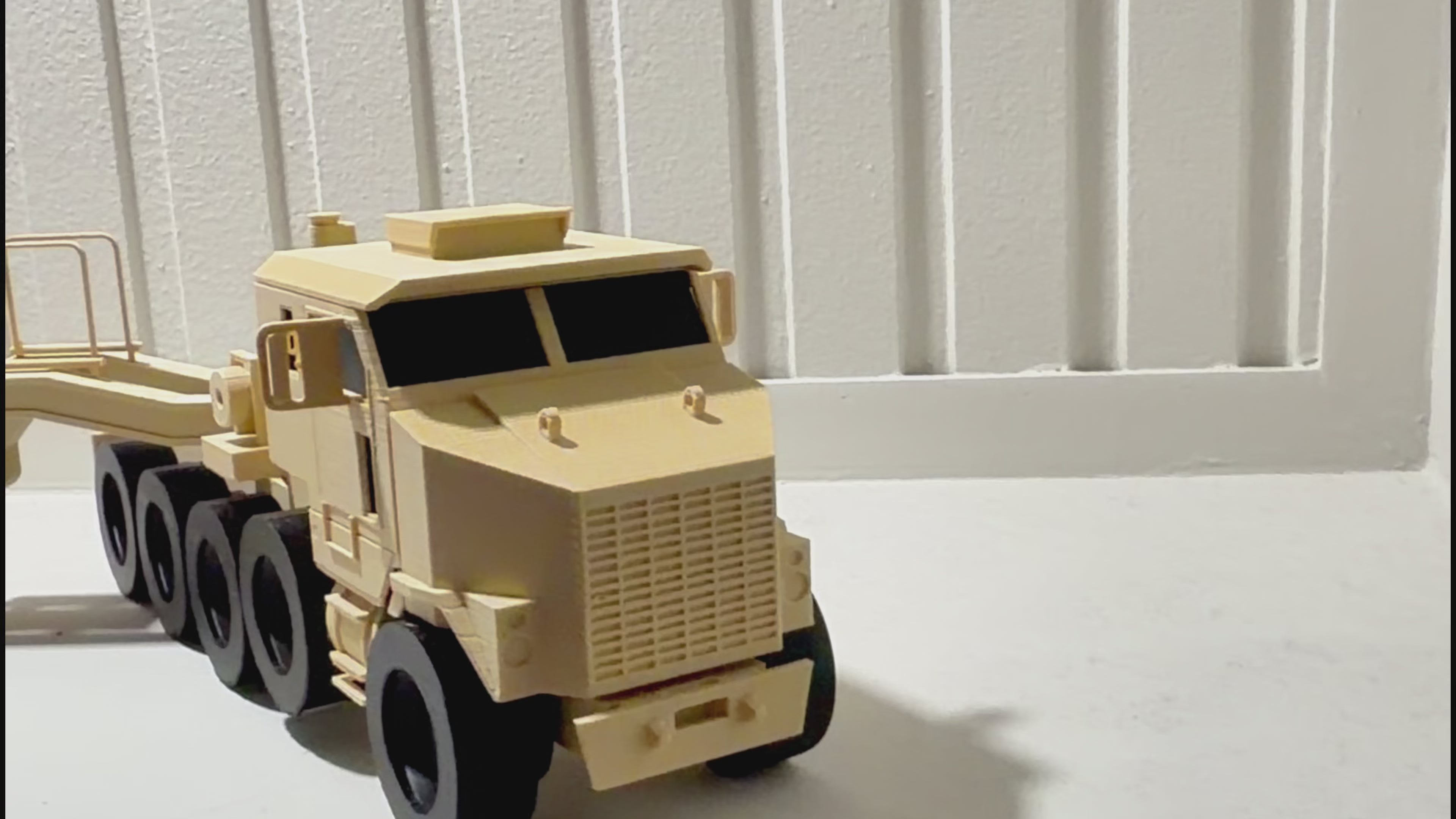 Army Truck Military Challenge Coin Display